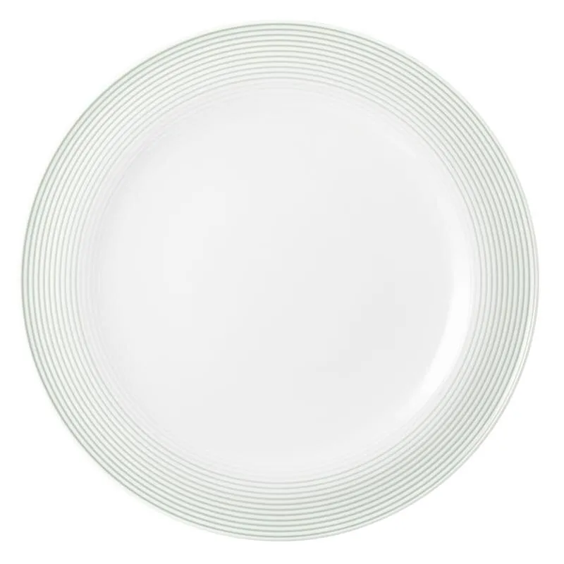 Blues, Salbeigrün, Teller flach rund, Ø 33,2 cm