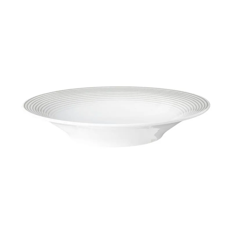 Blues, Perlgrau, Teller rund tief, Ø 22,5 cm, Inhalt: 40 cl