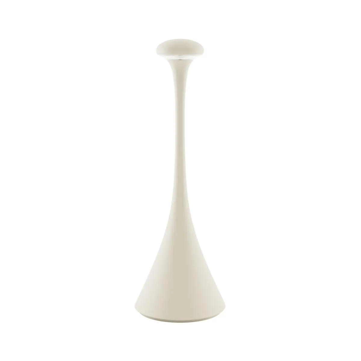 Sigor Akkutischleuchte Nudrop 290mm 2200K/2700K IP54 197lm dimmbar dünenbeige