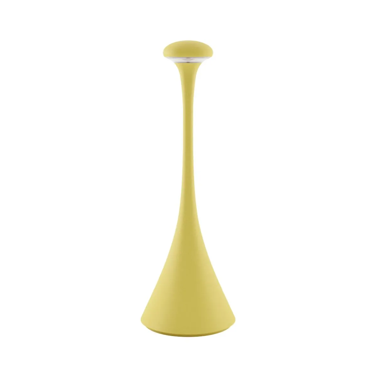 Sigor Akkutischleuchte Nudrop 290mm 2200K/2700K IP54 197lm dimmbar sonnengelb