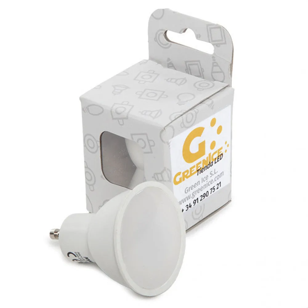 GU10 LED-Glühbirne 7W 520Lm 6000ºK Kundenspezifisches Gehäuse 40.000H [SKY-GU10-7W-CW-EP07]