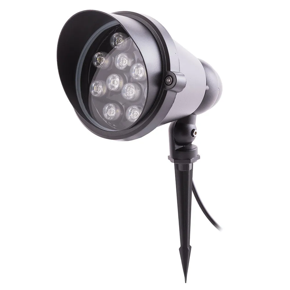 LED-Gartenstrahler 12W 1100Lm 6000ºK 50.000H [SL-CPD15-12W-CW]