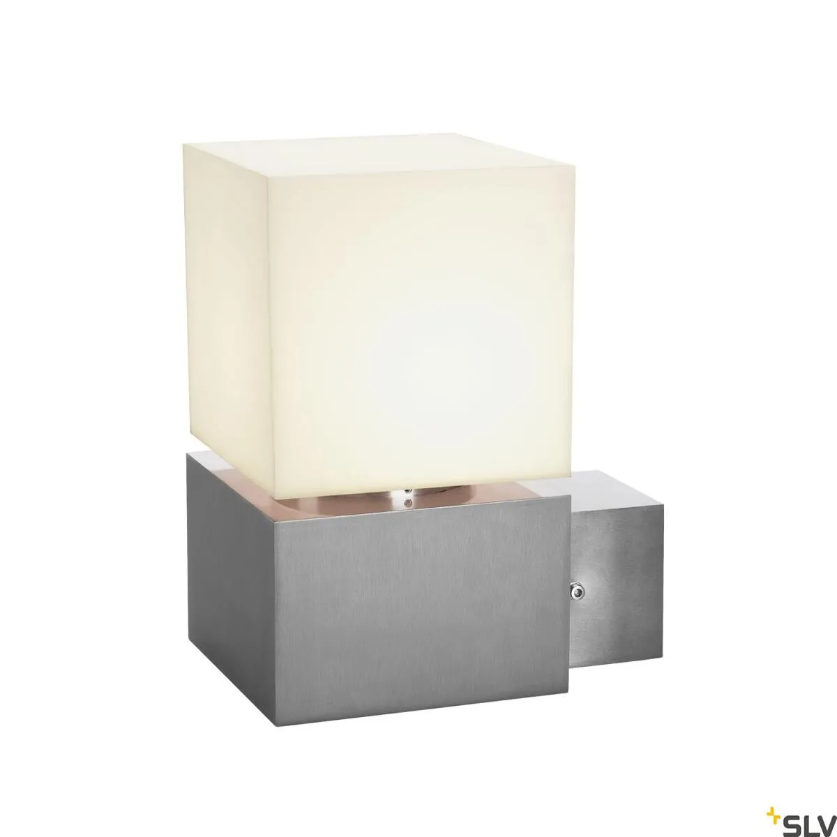 SQUARE, E27, Outdoor Wandleuchte, Edelstahl 304, max. 20W, IP44