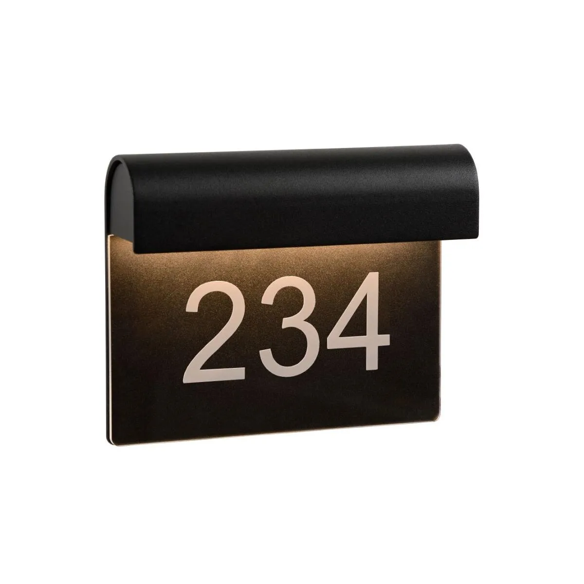 THESI LED Wandleuchte Außen LED 1x6W 3000K IP54 Schwarz