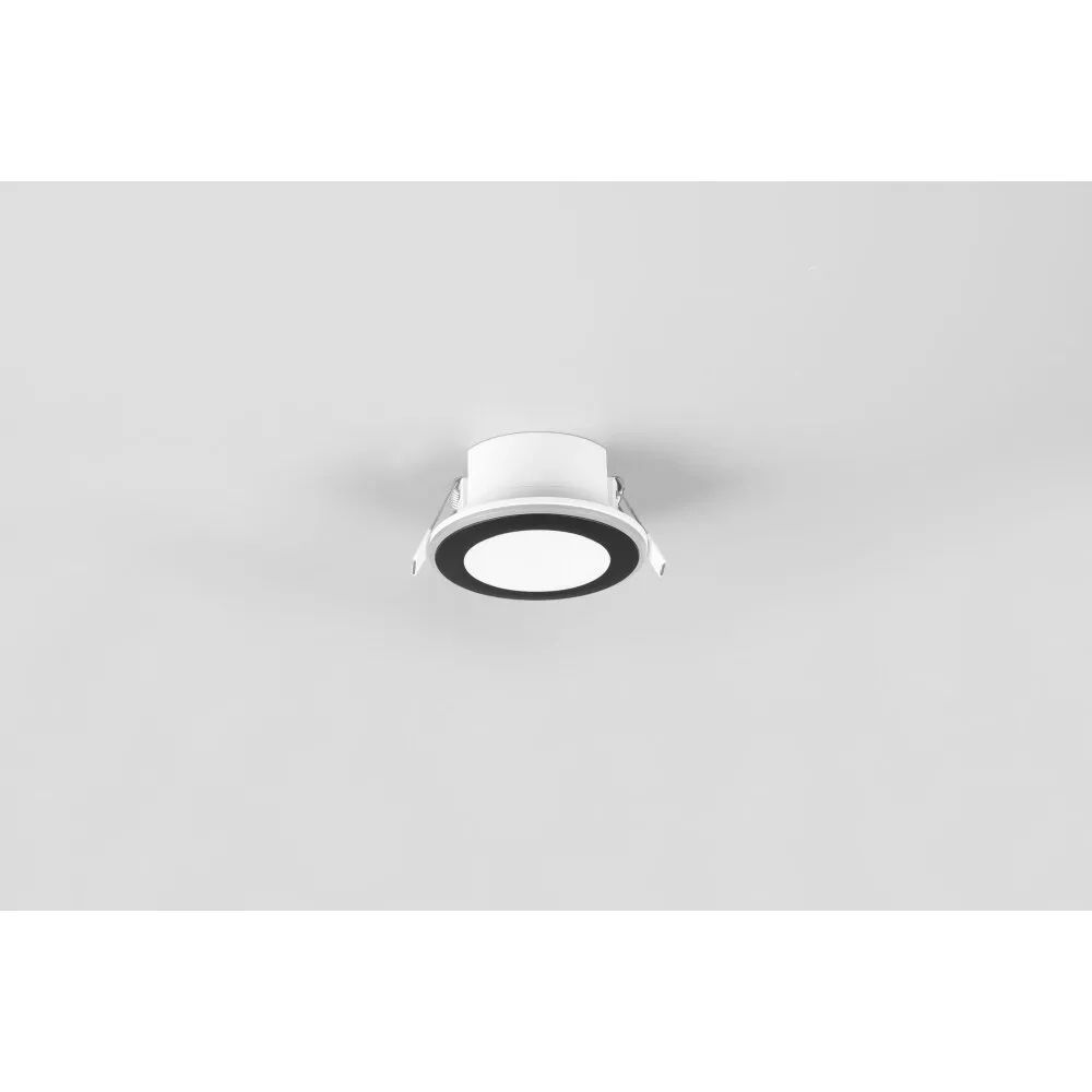 Trio Leuchten Aura Einbauleuchte LED Schwarz, 1-flammig