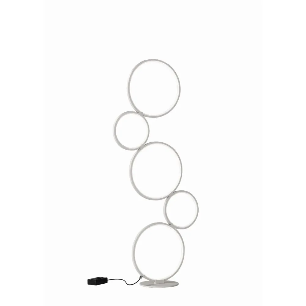 Trio Leuchten RONDO Stehleuchte LED Weiß, 1-flammig