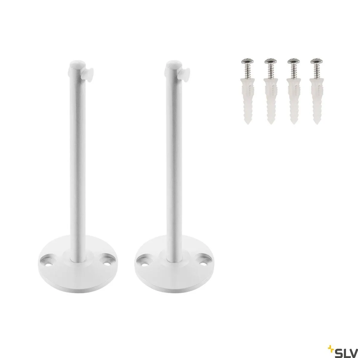 UMLENKER, für TENSEO Niedervolt-Seilsystem, lang, weiß, 2 Stück