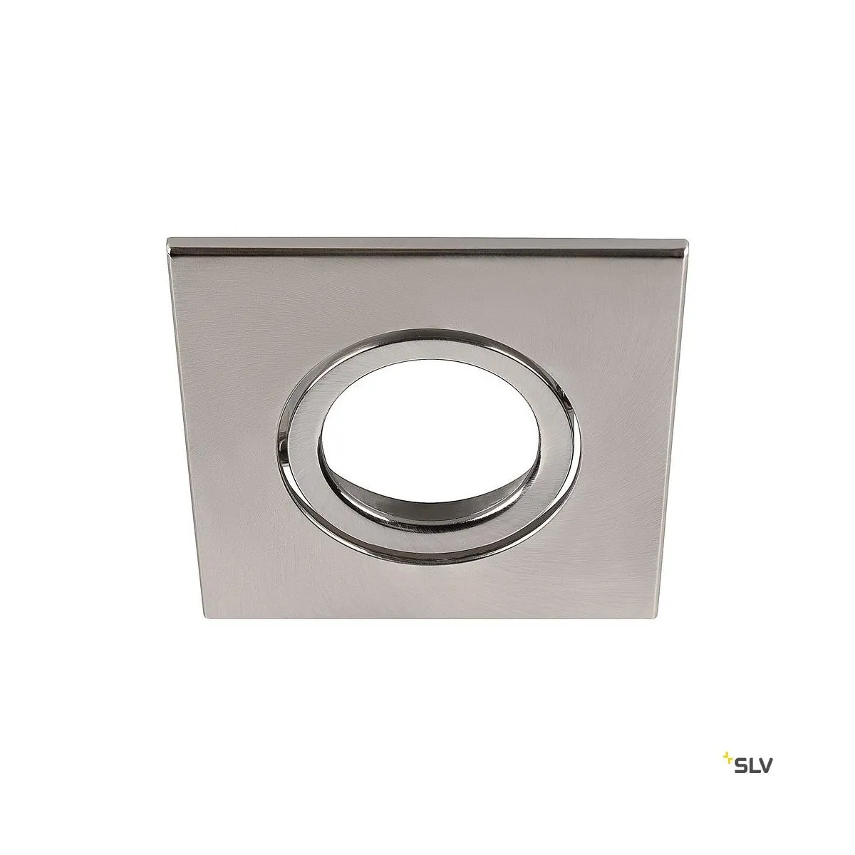 UNIVERSAL DOWNLIGHT Abdeckung, für Downlight IP20, schwenkbar, eckig, alu