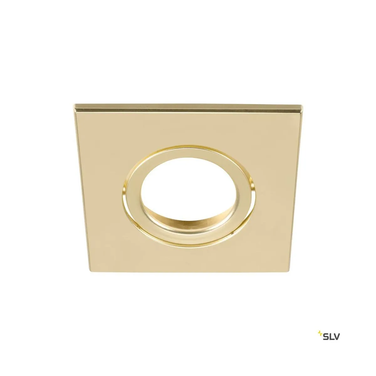 UNIVERSAL DOWNLIGHT Abdeckung, für Downlight IP20, schwenkbar, eckig, gold matt