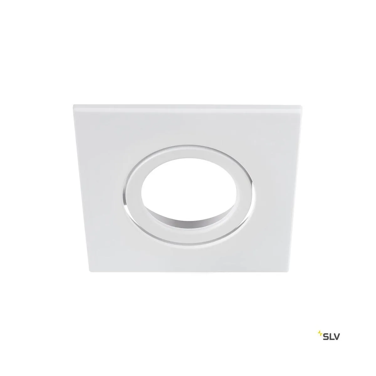 UNIVERSAL DOWNLIGHT Abdeckung, für Downlight IP20, schwenkbar, eckig, weiss