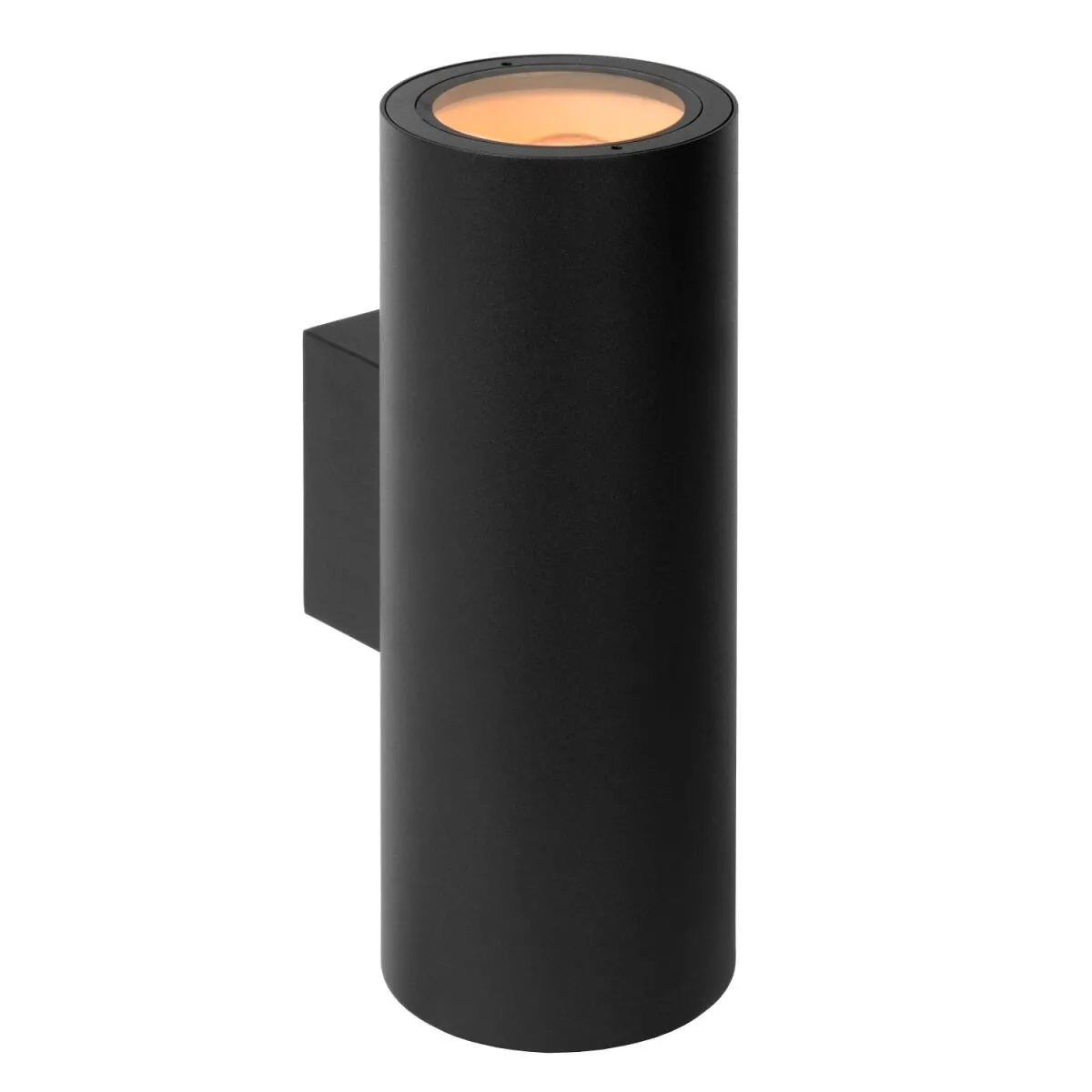 VOLANTIS Wandstrahler Außen 2xE27 IP54 Schwarz