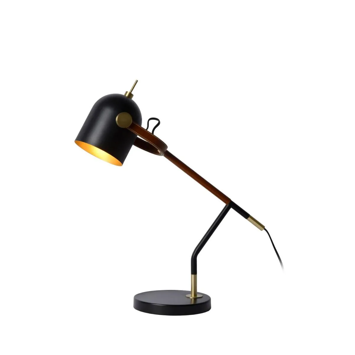 WAYLON Schreibtischlampe 1xE27 Schwarz